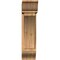 Ekena Millwork Thorton Traditional Smooth Bracket w/ Offset Brace, Western Red Cedar, 7 1/2"W x 22"D x 30"H BKT0806X22X30THR01SWR - alternate 3